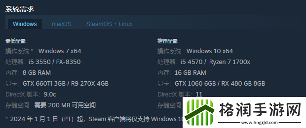 ***菜谱游戏配置要求介绍