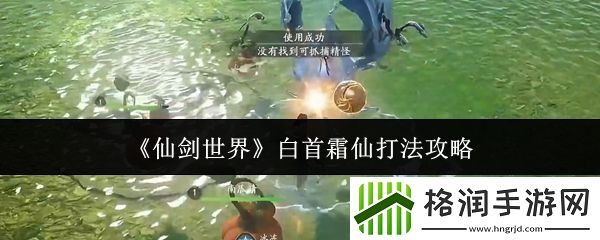 仙剑世界白首霜仙打法攻略