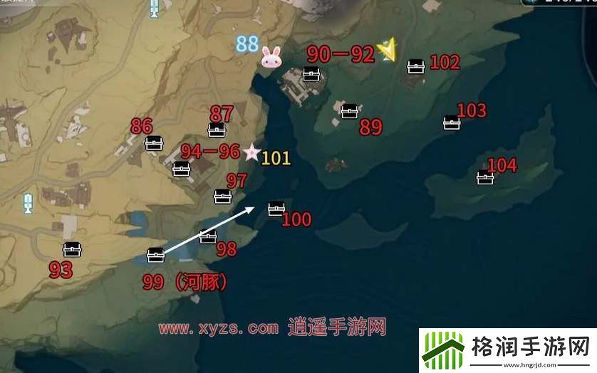 鸣潮手游游戏荒石高地宝箱收集攻略大全