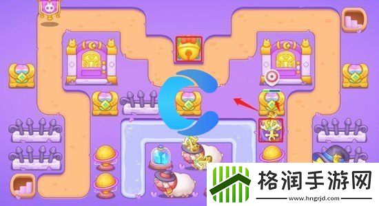 保卫萝卜4阿波与魔法宝藏第四关图文攻略