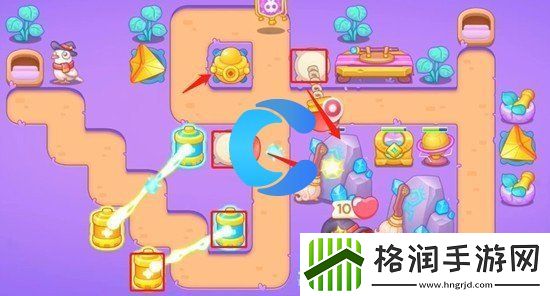 保卫萝卜4阿波与魔法宝藏第二关通关攻略