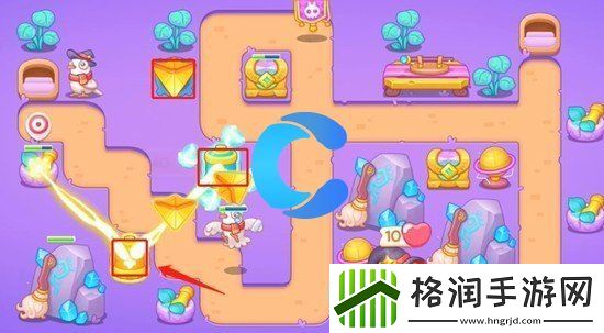 保卫萝卜4阿波与魔法宝藏第二关通关攻略