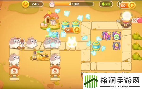 保卫萝卜4波仔很忙第十关无损通关技巧分享