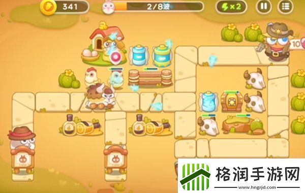 保卫萝卜4波仔很忙第十关无损通关技巧分享