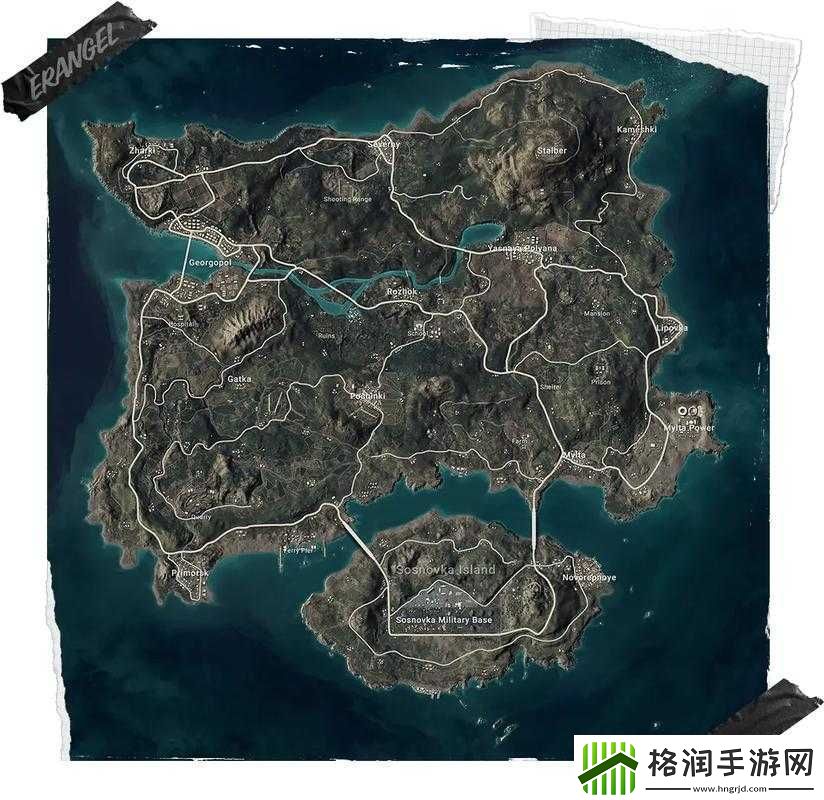 绝地求生4x4新地图‘萨诺’及其小地图详细名称全面介绍