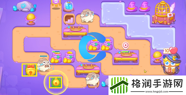 保卫萝卜4阿波与魔法宝藏第二十五关图文攻略