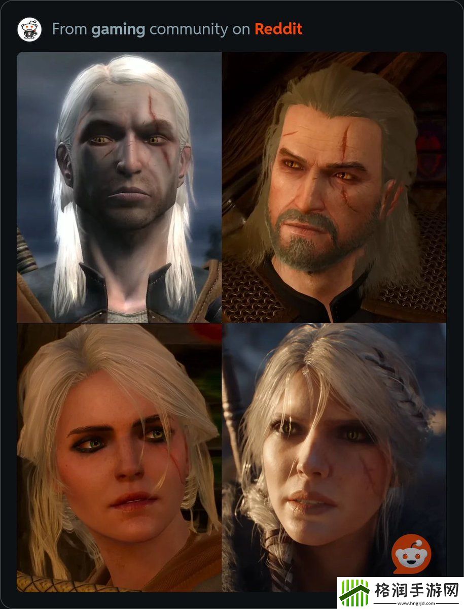 巫师系列杰洛特和希里