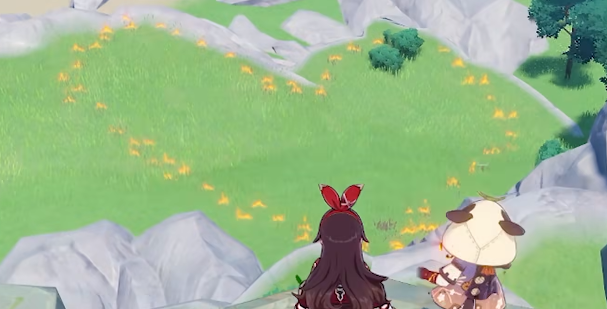 原神七夕打卡点在哪里