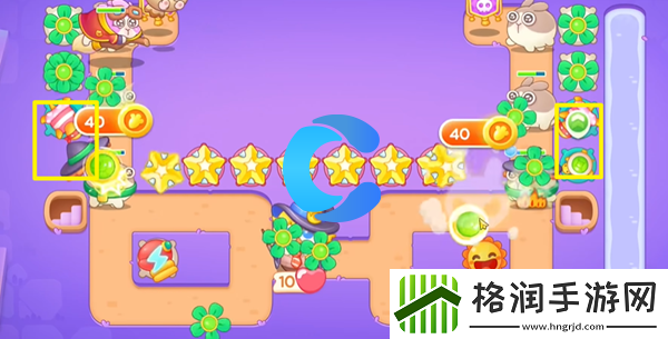 保卫萝卜4阿波与魔法宝藏第十七关图文攻略