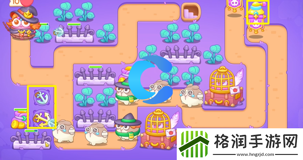 保卫萝卜4阿波与魔法宝藏第二十二关图文攻略