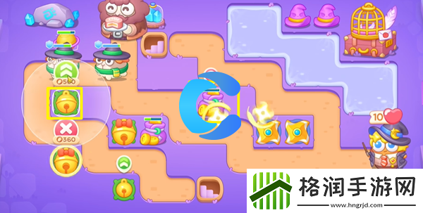 保卫萝卜4阿波与魔法宝藏第二十五关图文攻略