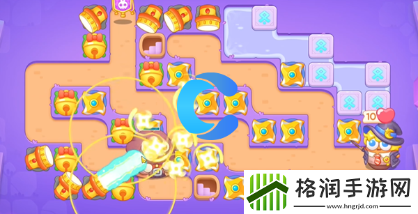 保卫萝卜4阿波与魔法宝藏第二十五关图文攻略