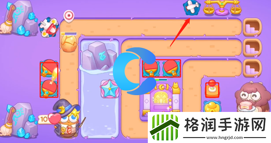 保卫萝卜4阿波与魔法宝藏第八十四关图文攻略