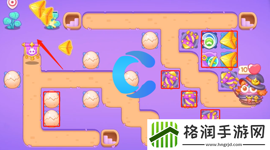 保卫萝卜4阿波与魔法宝藏第八十二关图文攻略