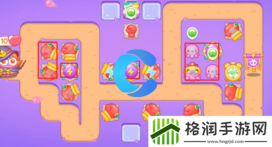 保卫萝卜4阿波与魔法宝藏第八十七关图文攻略