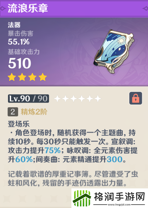 原神嘟嘟可故事集属性介绍