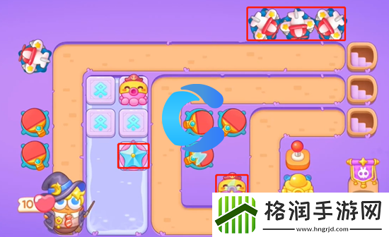 保卫萝卜4阿波与魔法宝藏第八十四关图文攻略