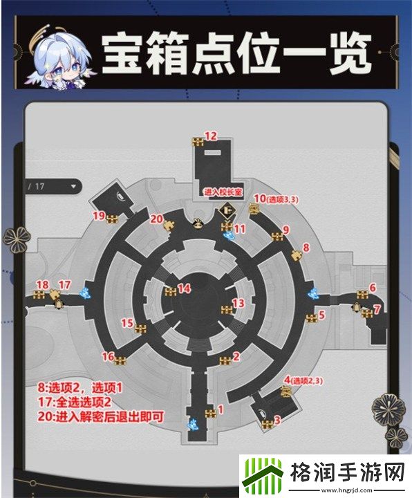 崩坏星穹铁道折纸大学全宝箱位置在哪