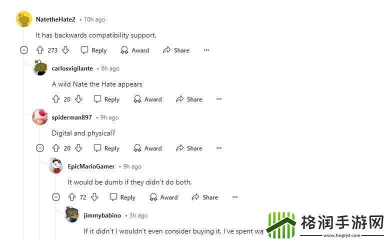 知名爆料人称任天堂Switch继任者可向后兼容或准备量产