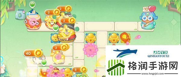 保卫萝卜4梁波波与祝秋秋第一关攻略