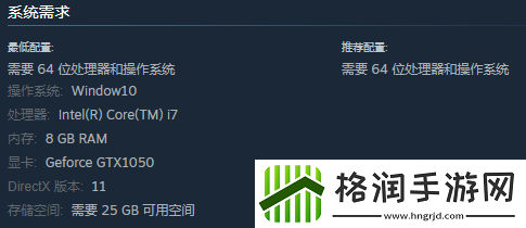 窒爱配置要求一览