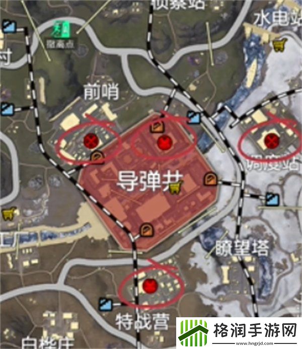 和平精英地铁逃生冰河禁区打野点在哪