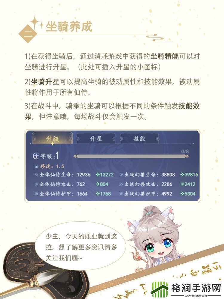 卿云之上坐骑系统怎么玩