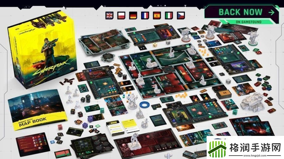 赛博朋克2077新桌游开启众筹10分钟达成目标