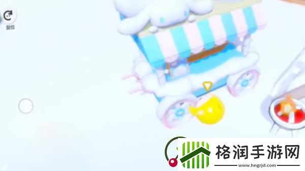 蛋仔派对大耳狗移动摊位车使用方法