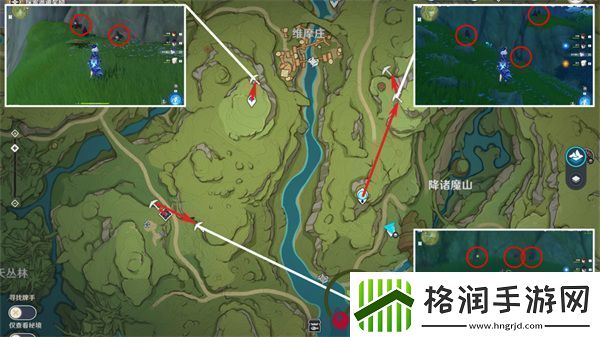 原神铁块采集路线推荐