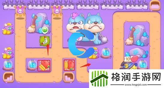 保卫萝卜4阿波与魔法宝藏第六十关图文攻略