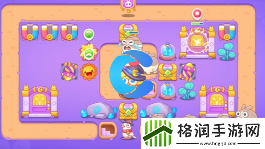 保卫萝卜4阿波与魔法宝藏第五十四关图文攻略