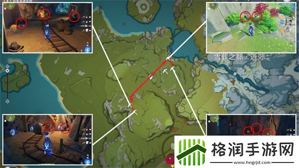原神铁块采集路线推荐