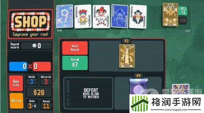 Balatro小丑牌卡牌道具种类介绍