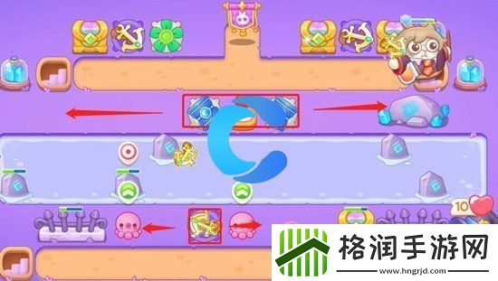 保卫萝卜4阿波与魔法宝藏第四十一关图文攻略