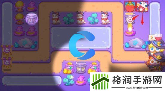 保卫萝卜4阿波与魔法宝藏第四十五关图文攻略