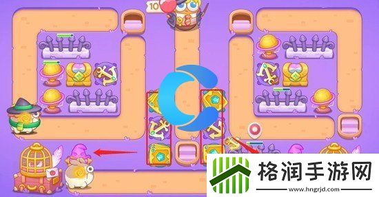 保卫萝卜4阿波与魔法宝藏第三十七关图文攻略