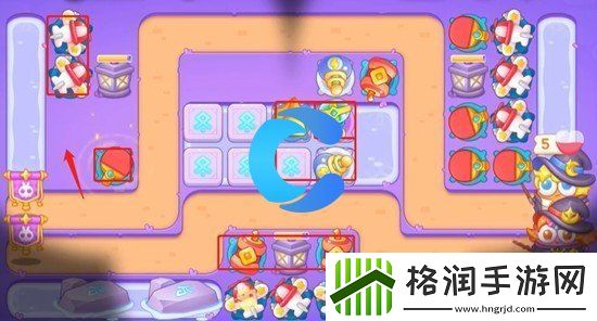 保卫萝卜4阿波与魔法宝藏第四十五关图文攻略