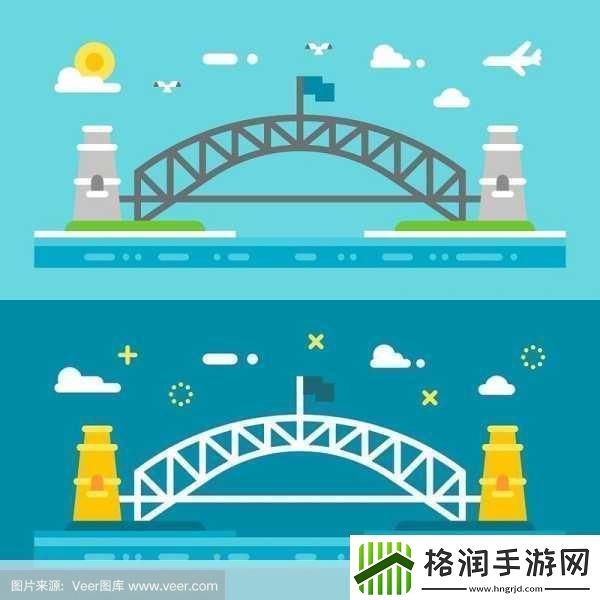 卡通世界桥梁建筑师打造梦幻通行之旅