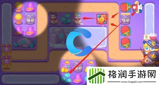 保卫萝卜4阿波与魔法宝藏第四十五关图文攻略