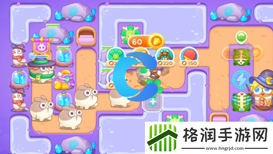 保卫萝卜4阿波与魔法宝藏第四十九关图文攻略