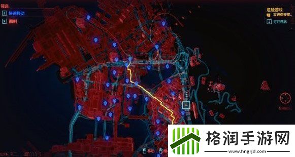 赛博朋克2077全部快速旅行点激活位置介绍