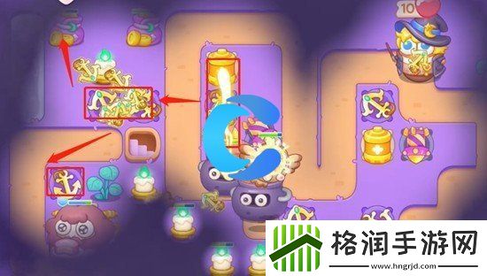 保卫萝卜4阿波与魔法宝藏第三十五关图文攻略