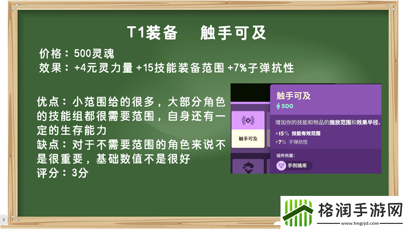 装备打分第一期