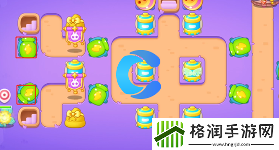 保卫萝卜4阿波与魔法宝藏第五十三关图文攻略