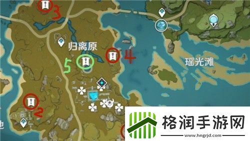 原神归离四个圆盘位置在哪原神归离四个圆盘位置详解资讯速递