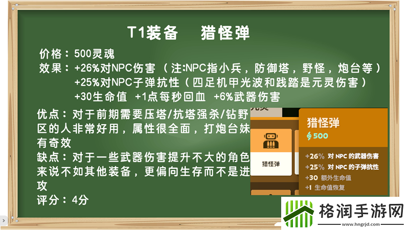 装备打分第一期