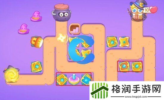 保卫萝卜4阿波与魔法宝藏第三十二关图文攻略