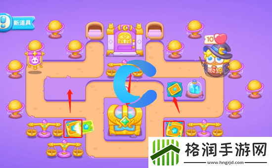 保卫萝卜4阿波与魔法宝藏第五十关图文攻略