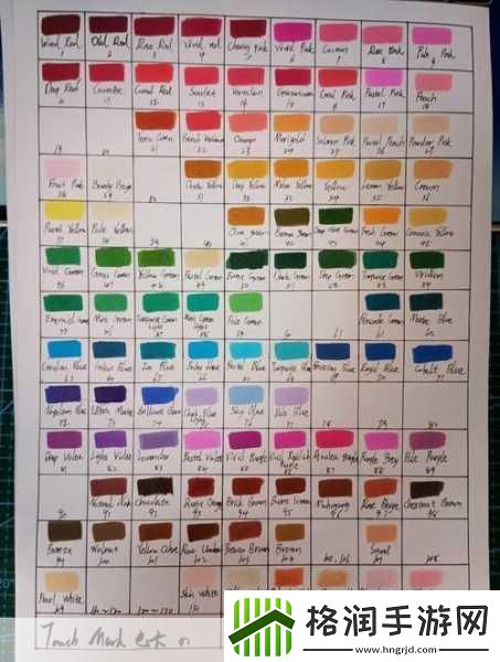 477xc色卡1.477xc色卡的魅力